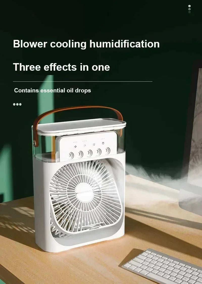 New 3 In 1 Fan AIr Conditioner Household Mini Air Cooler